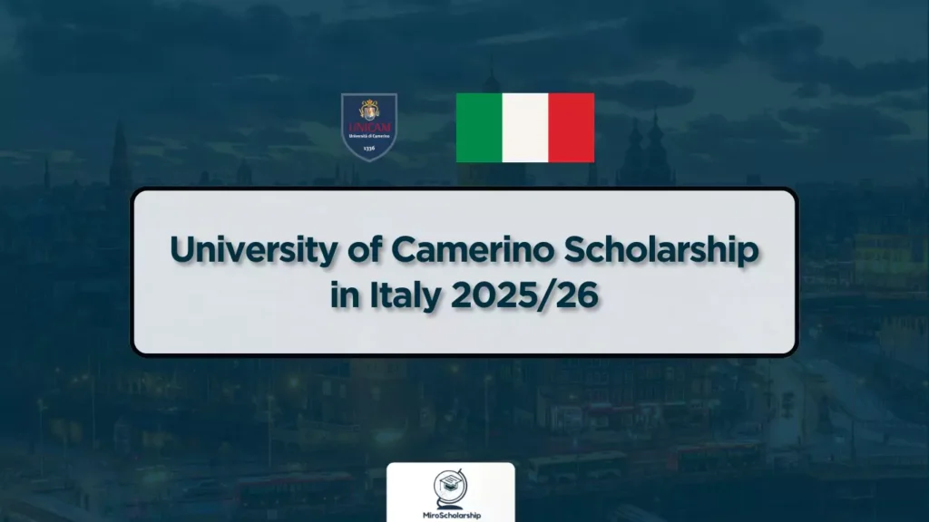 University of Camerino Scholarship in Italy 202526