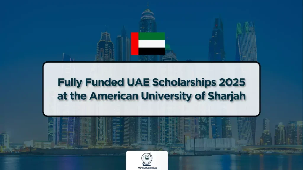International students at the American University of Sharjah — a leading institution offering scholarships in the UAE for 2025.