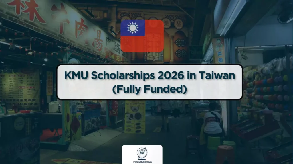 Kaohsiung Medical University campus view for KMU Scholarships 2026 in Taiwan fully funded program